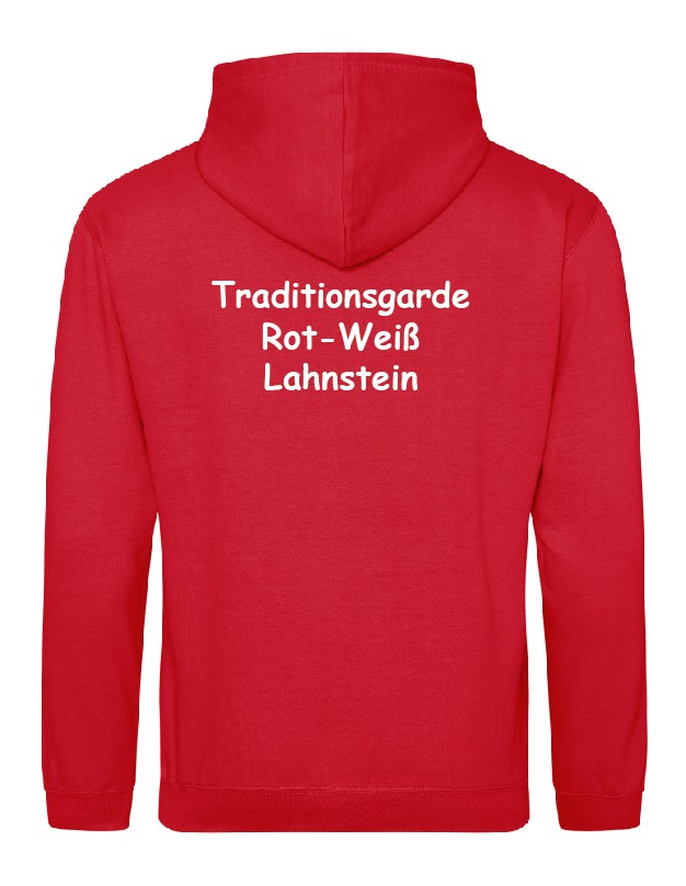 Hoodie Basic - FIRE RED – Bild 2