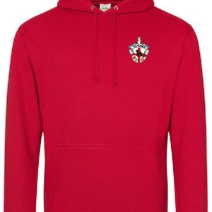 Hoodie Basic – FIRE RED