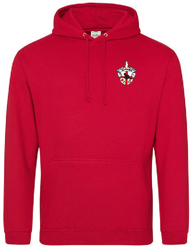 Hoodie Basic - FIRE RED